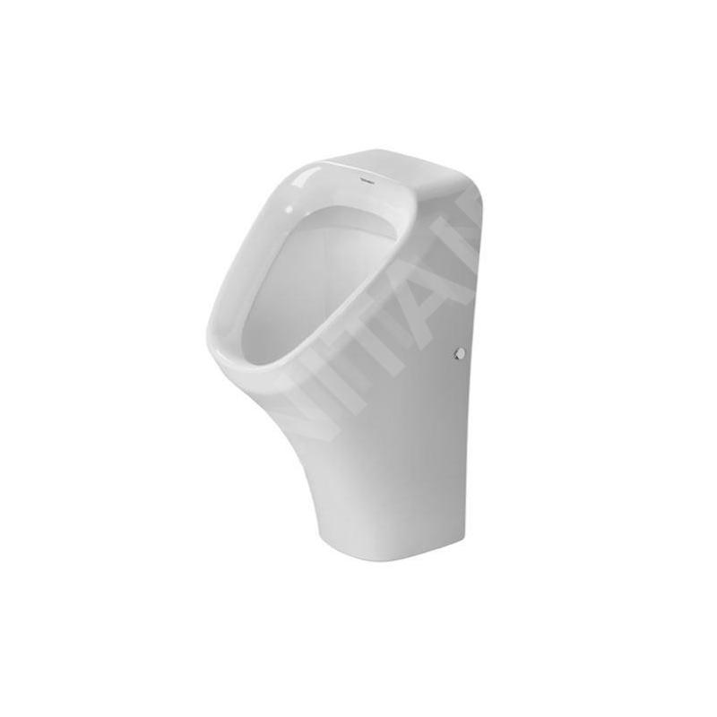 Duravit DuraStyle - Urinoir, évacuation horizontale, avec HygieneGlaze, blanc alpin 2804302000