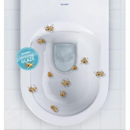 Duravit DuraStyle - WC suspendu pour SensoWash, avec HygieneGlaze, blanc alpin 2537592000