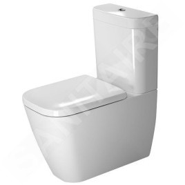 Duravit Happy D.2 - Cuvette de toilette WC combi, blanc 2134090000