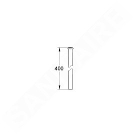 Grohe Pièces de rechange - Tuyau de chasse d'eau d'urinoir, chrome 37043000