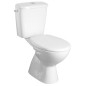 Aqualine Miguel - Combinée WC, évacuation arrière, blanc LC2258 Aqualine Miguel - Combinée WC, évacuation arrière, blanc LC2258