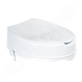 Sapho Abattants WC Ridder - Abattant WC surélevé 100 mm, sans barres d'appui, blanc A0071001