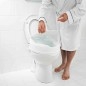 Sapho Abattants WC Ridder - Abattant WC surélevé 100 mm, sans barres d'appui, blanc A0071001