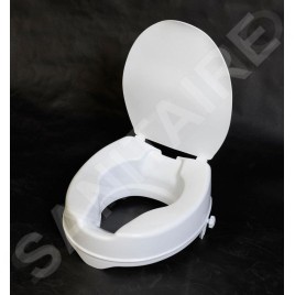 Sapho Abattants WC Ridder - Abattant WC surélevé 100 mm, sans barres d'appui, blanc A0071001