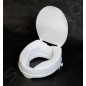 Sapho Abattants WC Ridder - Abattant WC surélevé 100 mm, sans barres d'appui, blanc A0071001