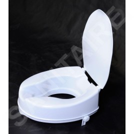 Sapho Abattants WC Ridder - Abattant WC surélevé 100 mm, sans barres d'appui, blanc A0071001