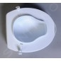Sapho Abattants WC Ridder - Abattant WC surélevé 100 mm, sans barres d'appui, blanc A0071001