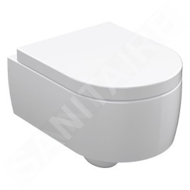 Sapho Kerasan Flo - Cuvette de toilette suspendue, blanc 311501