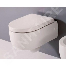 Sapho Kerasan Flo - Cuvette de toilette suspendue, blanc 311501