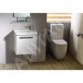 Sapho Kerasan Flo - Combinée WC, évacuation arrière ou basse, blanc 311701