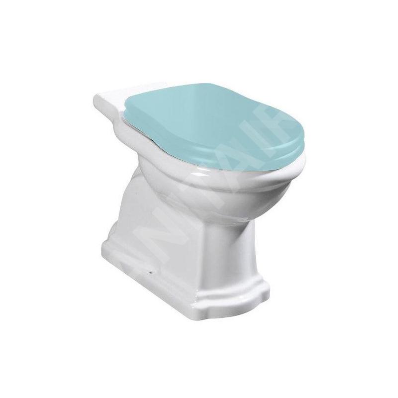 Sapho Kerasan Retro - WC combi cuvette 385x410x720 mm, évacuation par le bas, blanc 101201
