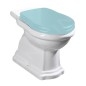 Sapho Kerasan Retro - WC combi cuvette 385x410x720 mm, évacuation par le bas, blanc 101201