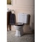 Sapho Kerasan Retro - WC combi cuvette 385x410x720 mm, évacuation par le bas, blanc 101201