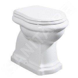 Sapho Kerasan Retro - WC à poser, évacuation par arrière, blanc 101101