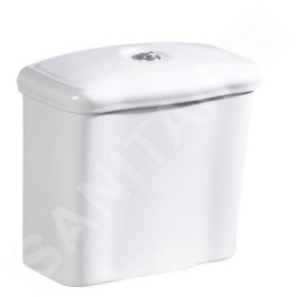 Sapho Kerasan Retro - Réservoir de chasse d´eau à poser, blanc 108101