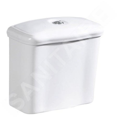 Sapho Kerasan Retro - Réservoir de chasse d´eau à poser, blanc 108101