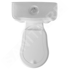 Sapho Kerasan Retro - Réservoir de chasse d´eau à poser, blanc 108101