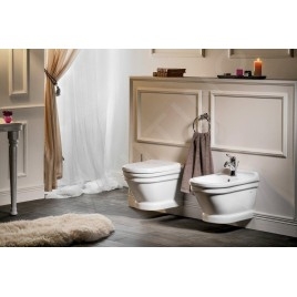 Sapho Antik - WC suspendu Creavit, blanc AN320