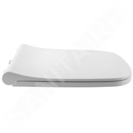 Sapho Garcia - Abattant WC Slim, SoftClose, blanc/chrome 100727