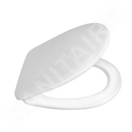 Aqualine Riga - Abattant WC, duroplast, blanc RG901