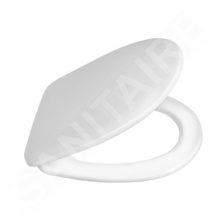 Aqualine Riga - Abattant WC, duroplast, blanc RG901
