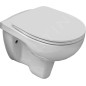 Aqualine Riga - Abattant WC, duroplast, blanc RG901