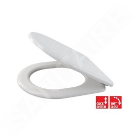 Alcadrain Toiletzittingen - Abattant WC, duroplast, SoftClose, blanc A66