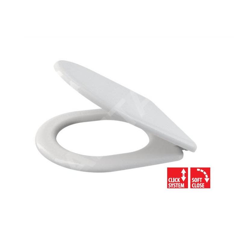 Alcadrain Toiletzittingen - Abattant WC, duroplast, SoftClose, blanc A66 Alcadrain Toiletzittingen - Abattant WC, duroplast, SoftClose, blanc A66