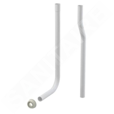 Alcadrain Toilet accessoires - Tube de chasse d'eau, fendu, diamètre 32 mm A95