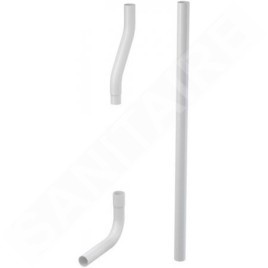 Alcadrain Toilet accessoires - Tube d'affleurement complet, diamètre 35 mm A950