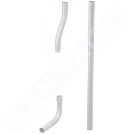 Alcadrain Toilet accessoires - Tube d'affleurement complet, diamètre 35 mm A950
