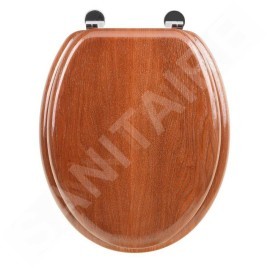 Aqualine Abattants WC - Abattant WC, cerisier 1705-12