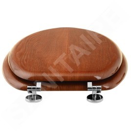 Aqualine Abattants WC - Abattant WC, cerisier 1705-12