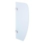 Sapho Accessoires - Paroi de séparation entre urinoirs 400x800 mm, verre dépoli 2502-05