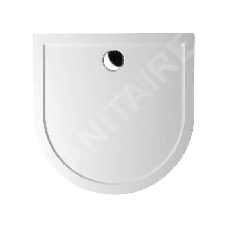 Polysan Receveurs de douche - Receveur de douche demi-cercle ISA 100, 1000x1000 mm, blanc 72888 Polysan Receveurs de douche - Receveur de douche demi-cercle ISA 100, 1000x1000 mm, blanc 72888