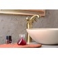 Sapho Antea - Mitigeur de lavabo Antea avec garniture de vidage, hauteur 245 mm, bronze 3176L Sapho Antea - Mitigeur de lavabo Antea avec garniture de vidage, hauteur 245 mm, bronze 3176L