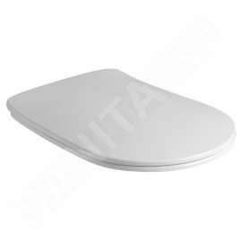 Sapho Kerasan Nolita - Abattant WC Slim, duroplast, SoftClose, blanc 539101