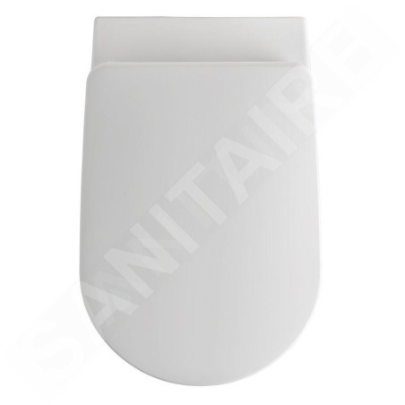 Sapho Kerasan Nolita - Abattant WC Slim, duroplast, SoftClose, blanc 539101