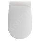 Sapho Kerasan Nolita - Abattant WC Slim, duroplast, SoftClose, blanc 539101