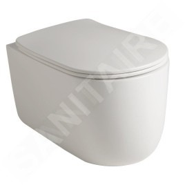 Sapho Kerasan Nolita - Abattant WC Slim, duroplast, SoftClose, blanc 539101