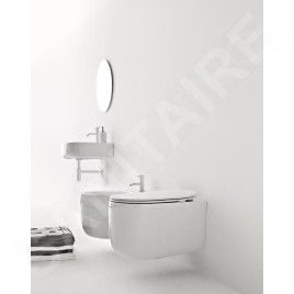 Sapho Kerasan Nolita - Abattant WC Slim, duroplast, SoftClose, blanc 539101