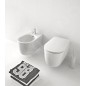 Sapho Kerasan Nolita - Abattant WC Slim, duroplast, SoftClose, blanc 539101