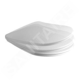 Sapho Kerasan Nolita - Abattant WC Slim, duroplast, SoftClose, blanc 539101