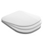 Sapho Kerasan Tribeca - Abattant WC, duroplast, SoftClose, blanc 519101