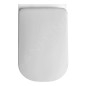 Sapho Kerasan Tribeca - Abattant WC, duroplast, SoftClose, blanc 519101