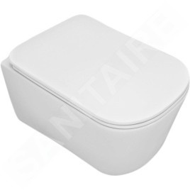 Sapho Kerasan Tribeca - Abattant WC, duroplast, SoftClose, blanc 519101