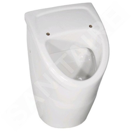 Villeroy & Boch O.novo - Urinoir à action siphonique Compact pour couvercle, sortie arrière, avec cible, blanc alpin 75570601