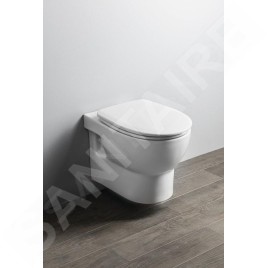 Aqualine Céramique - WC suspendu Absolu, sans rebord, blanc 10AB02002