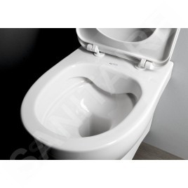 Aqualine Céramique - WC suspendu Absolu, sans rebord, blanc 10AB02002