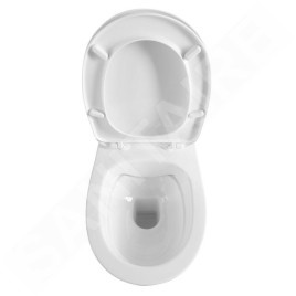 Aqualine Céramique - WC suspendu Absolu, sans rebord, blanc 10AB02002